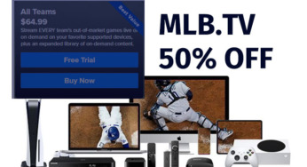 【MLB】マルチデバイス対応でLIVEはテレビ視聴！キャンペーン実施中で年間が50％OFFに！