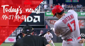 【MLB】メジャーリーグ　本日のOHTANI-SAN！　2連発で両リーグ単独トップに！ヤンキースタジアムは彼には小さすぎる！！