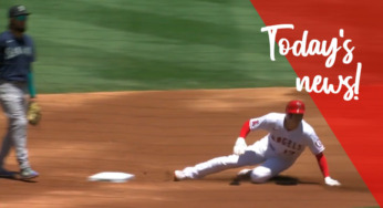 【MLB】メジャーリーグ　本日のOHTANI-SAN！無安打ながら３出塁１盗塁！