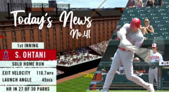 【MLB】本日のOHTANI-SAN41号ソロとメジャーで初めて規定打席数に到達！筒香は代打で3本目！ダル雄星ともに8勝目を逃す！